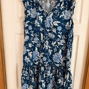 Matilda Jane Blue and White Floral Dress
